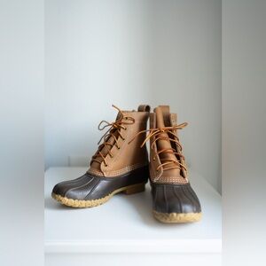 L.L. Bean Women’s Bean Boot 8” | Tan/Brown | Women’s Size 9